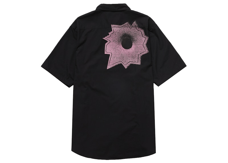 Designer Men's Black Flower Shirt Size US M / EU 48-50 / 2 - 2 Thumbnail