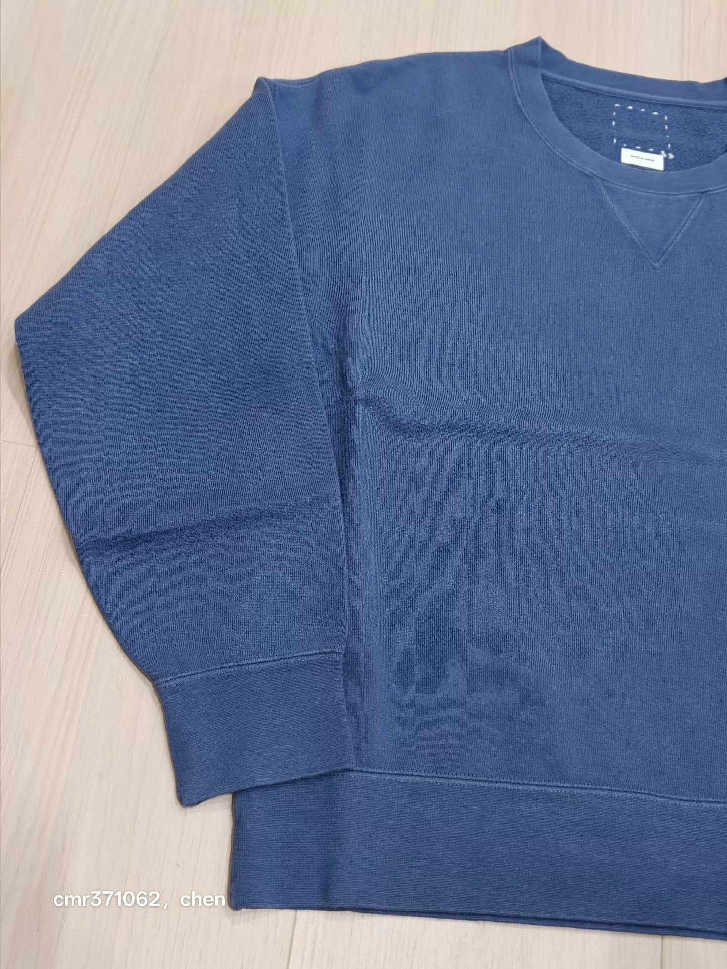 Visvim VISVIM 24SS JUMBO SB SWEAT L/S DMGD Navy Tie-Dye G.D. Damaged Size US S / EU 44-46 / 1 - 2 Thumbnail