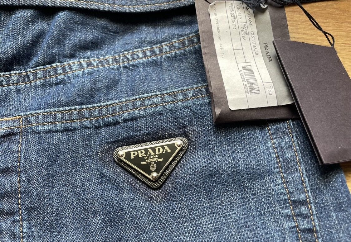 Prada Prada Thin Denim Pants Size US 30 / EU 46 - 3 Thumbnail