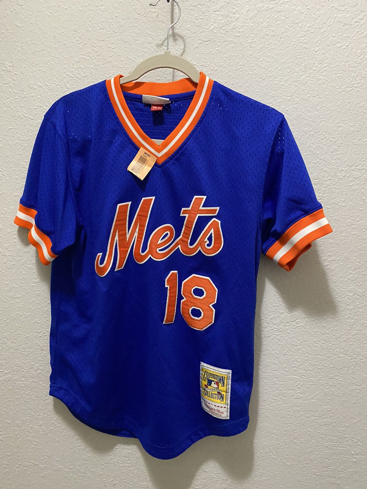 Mitchell & Ness Mitchell and ness ny mets jersey Size US S / EU 44-46 / 1 - 1 Thumbnail