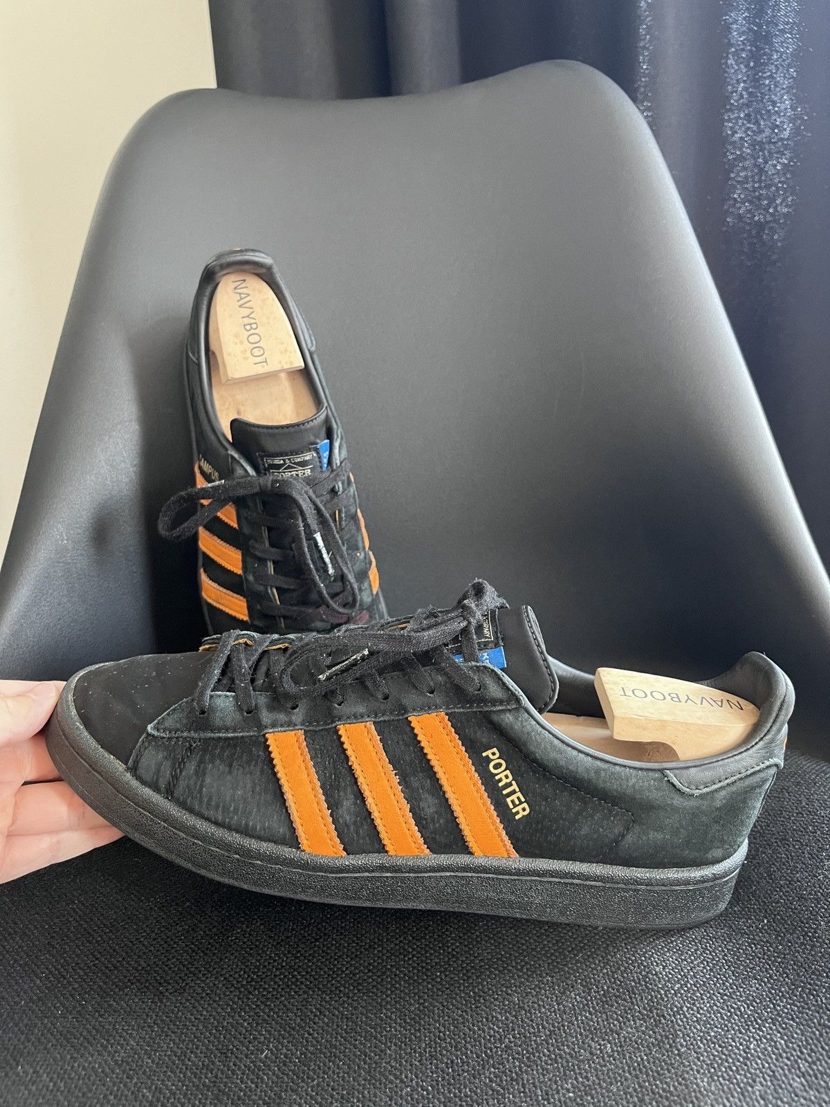 Adidas × Porter Adidas x Porter Yoshida & Co Campus Sneakers Size US 7.5 / EU 40-41 - 7 Thumbnail
