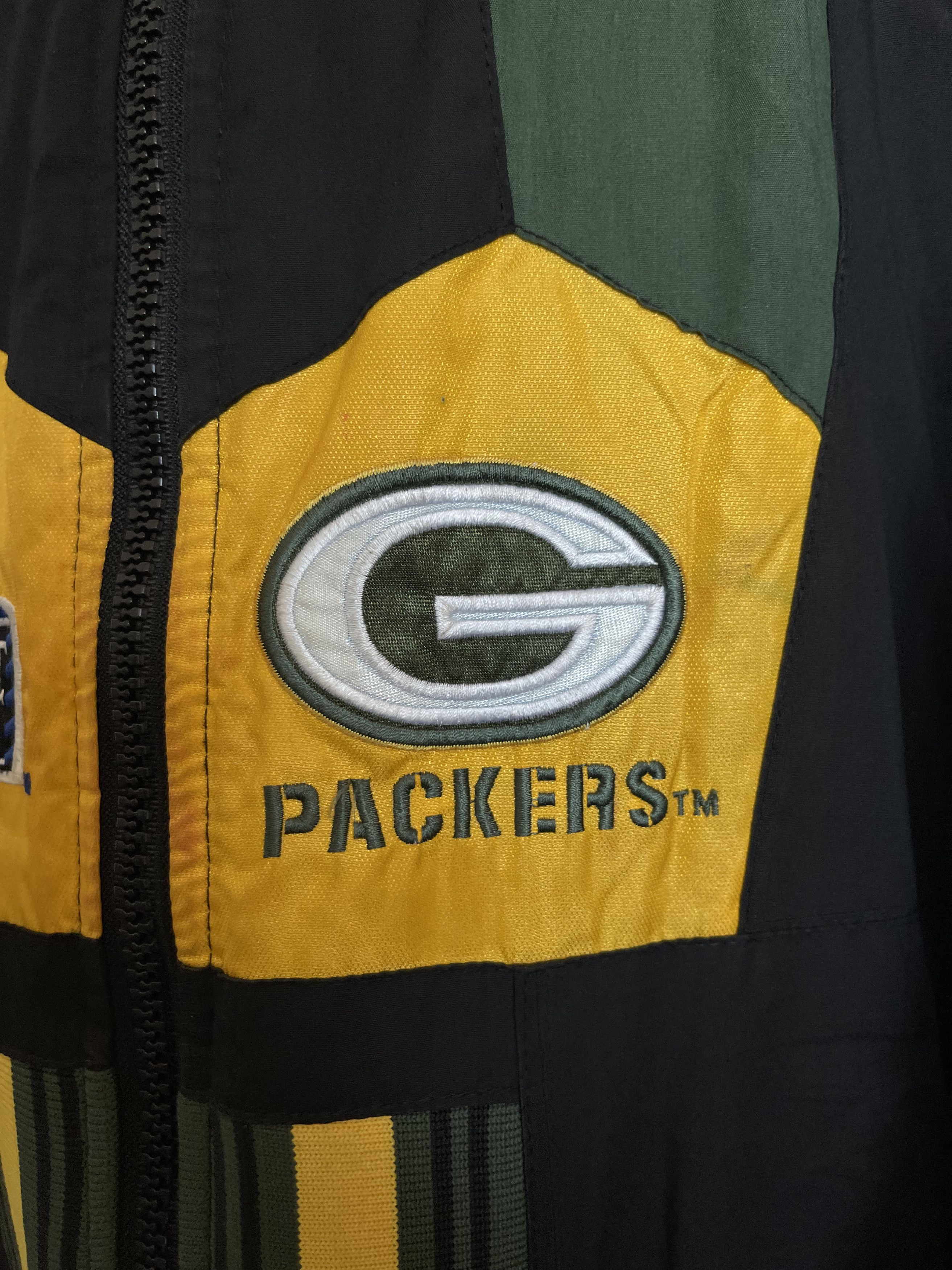 NFL × Pro Player × Vintage Vintage Pro Player NFL GREEN BAY PACKERS Reversible Jacket Size US L / EU 52-54 / 3 - 3 Thumbnail