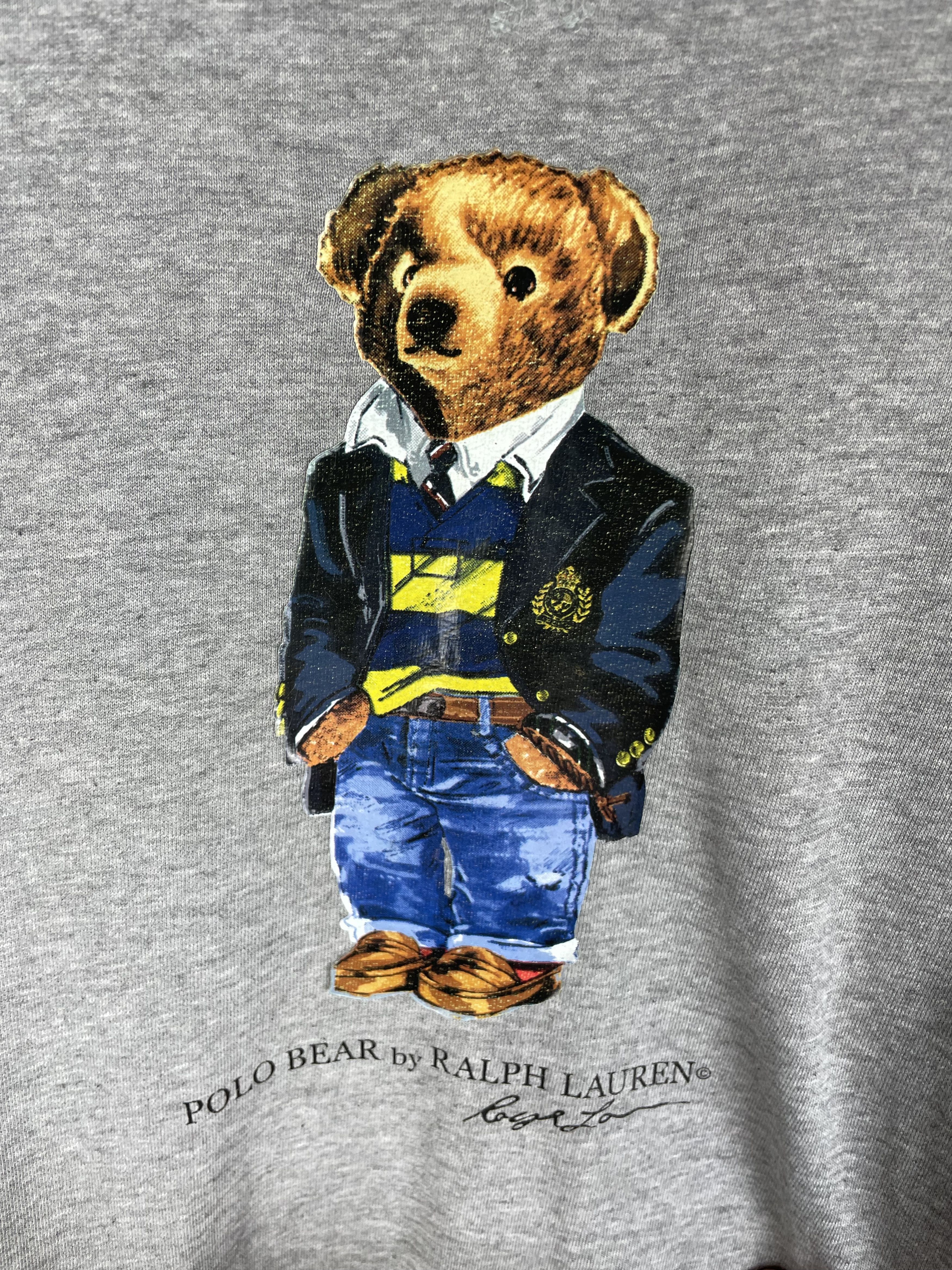 Polo Ralph Lauren Ralph Lauren Polo Bear Sweatshirt Crewneck Vintage Size US M / EU 48-50 / 2 - 4 Thumbnail