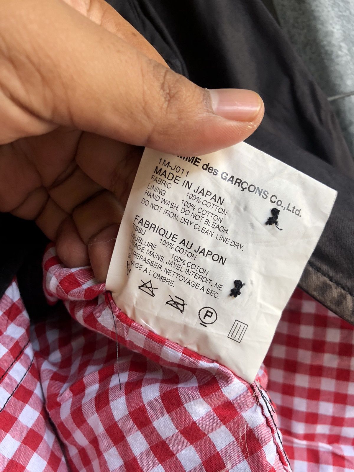 Comme des Garcons Black CDG POLKADOT COAT Size M / US 6-8 / IT 42-44 - 7 Thumbnail