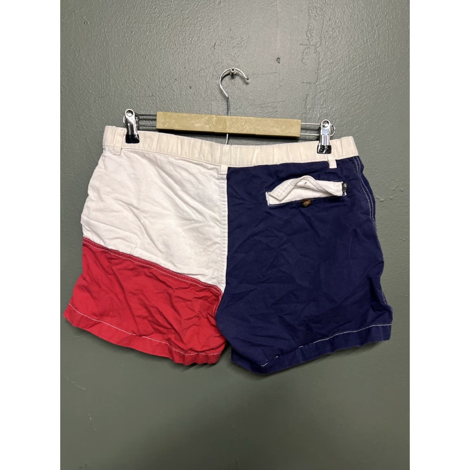 Chubbies CHUBBIES Tear-Away Shorts TEXAS Collection Lone Star Patriotic Beach Red Mens S Size US 29 - 2 Thumbnail