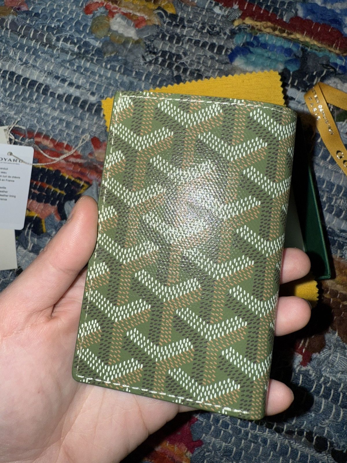 Goyard Brand new Goyard Saint Pierre - Wallet - Green Acres Size ONE SIZE - 6 Thumbnail