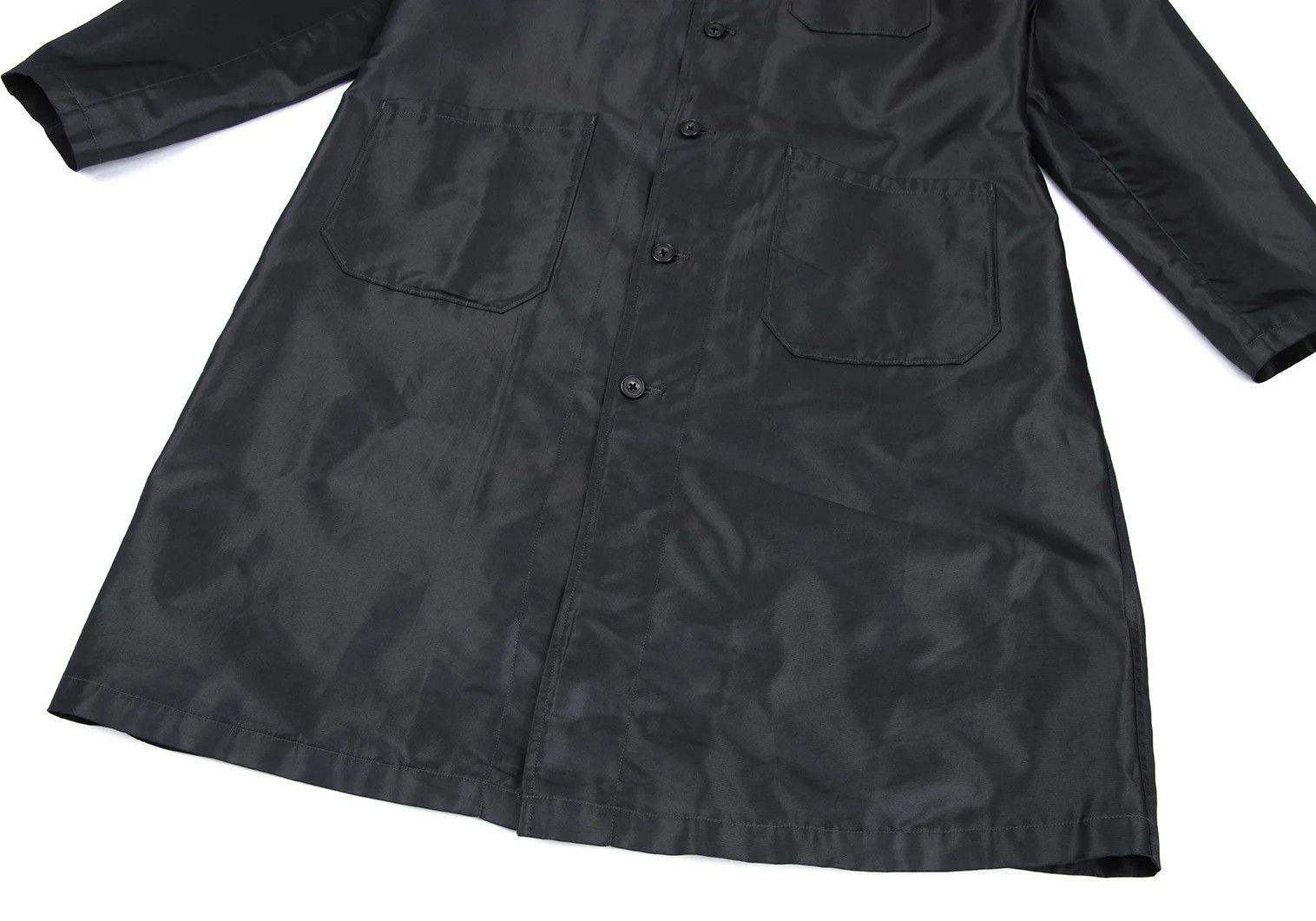 Jean Paul Gaultier Nylon Poly Patch Pocket Coat Black Size L Size US L / EU 52-54 / 3 - 10 Thumbnail