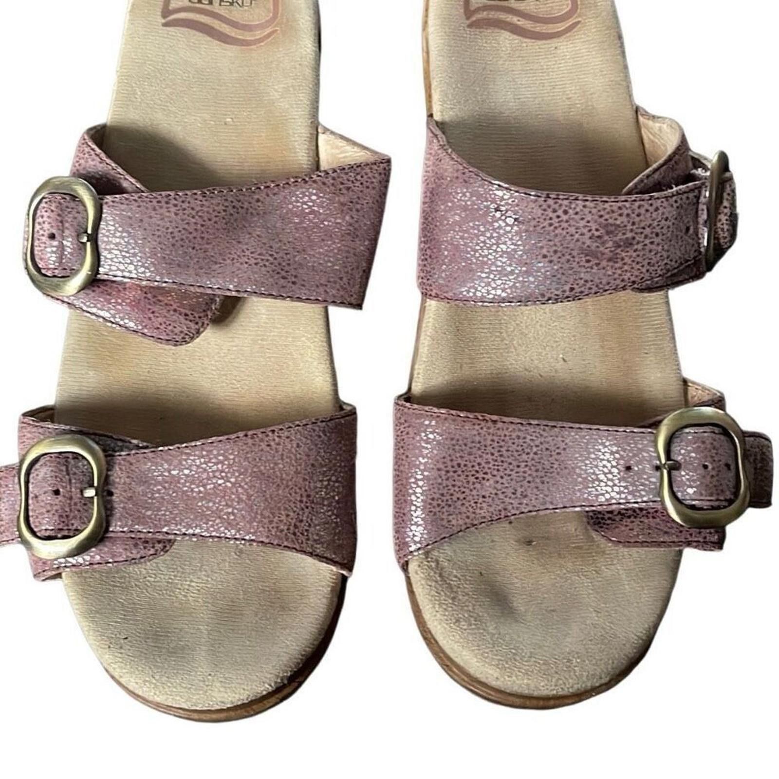 Dansko Dansko Sophie pink metallic slide size 40 or 9.5 Size US 9.5 / IT 39.5 - 1 Thumbnail
