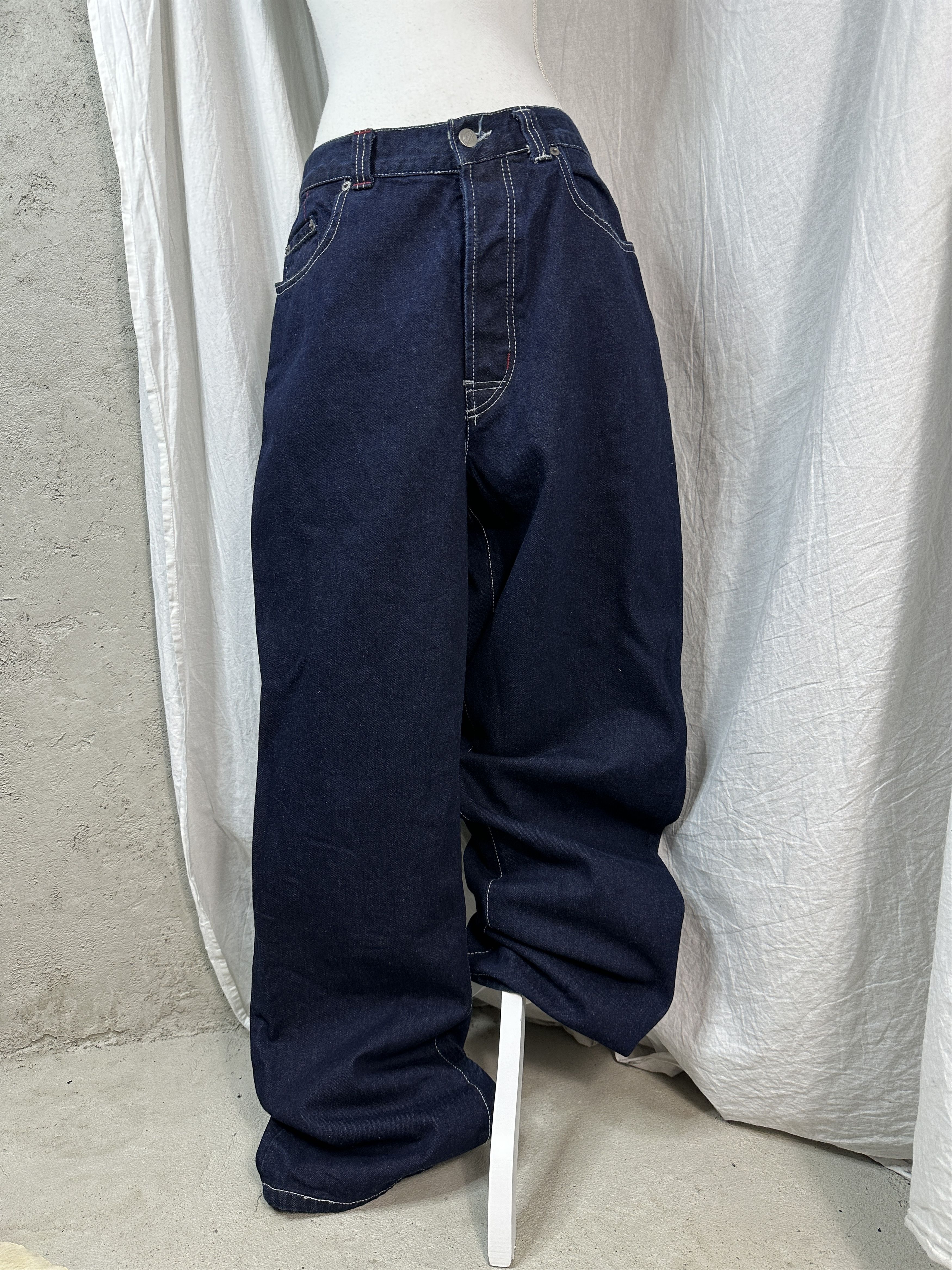 Dickies × Vintage Vintage Dickies Wide Leg Hip-Hop Jeans Size 24" / US 00 / IT 34 - 1 Thumbnail