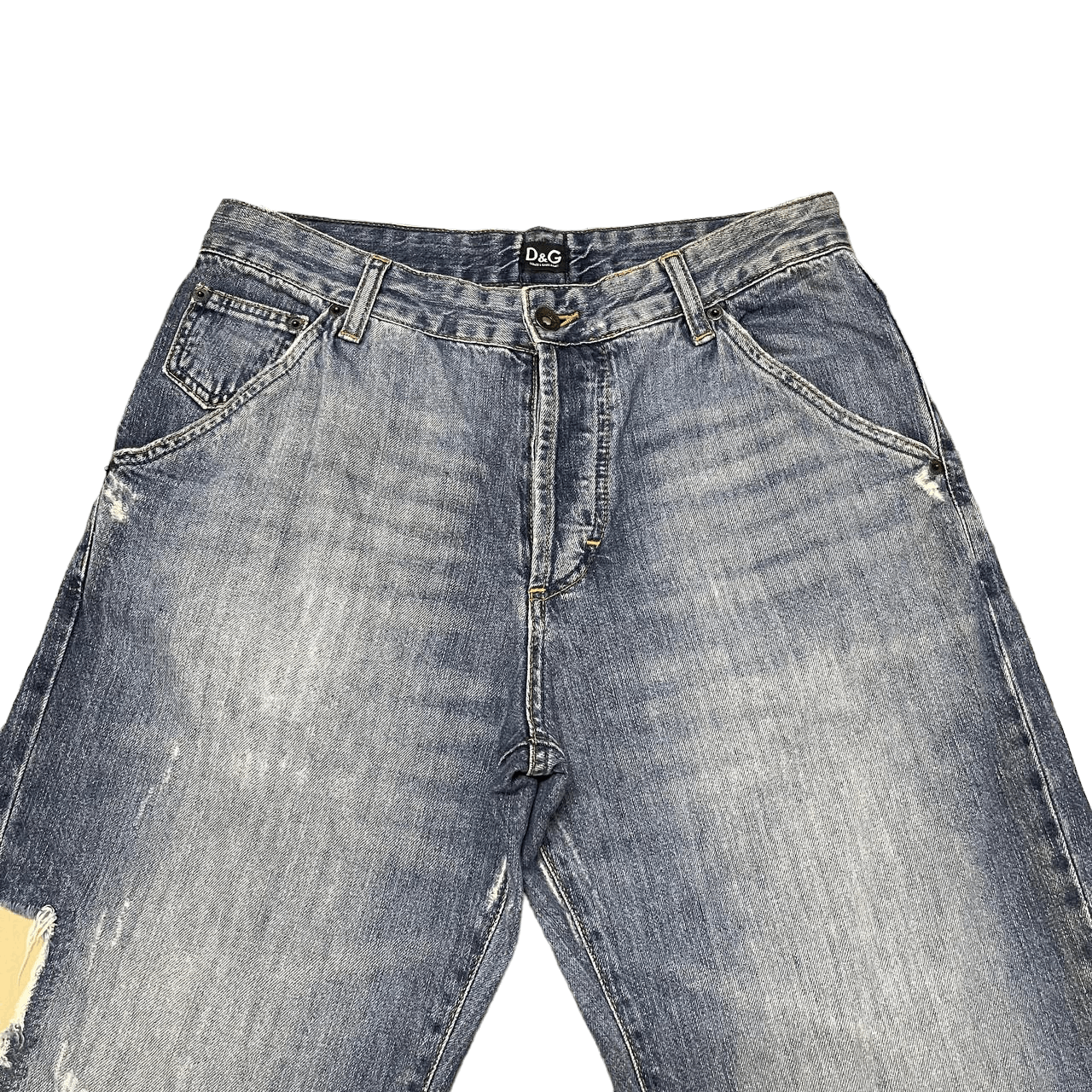 Dolce & Gabbana Vintage D&G Dolce & Gabbana Extreme Denim Devotees Jeans Size US 31 - 9 Thumbnail