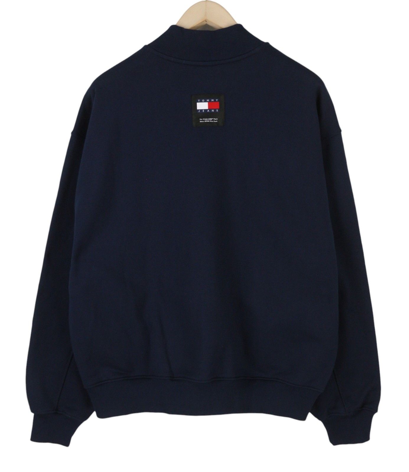 Tommy Hilfiger L Dark Blue Bomber Neck Zip Sweatshirt 87396 Size US L / EU 52-54 / 3 - 4 Thumbnail