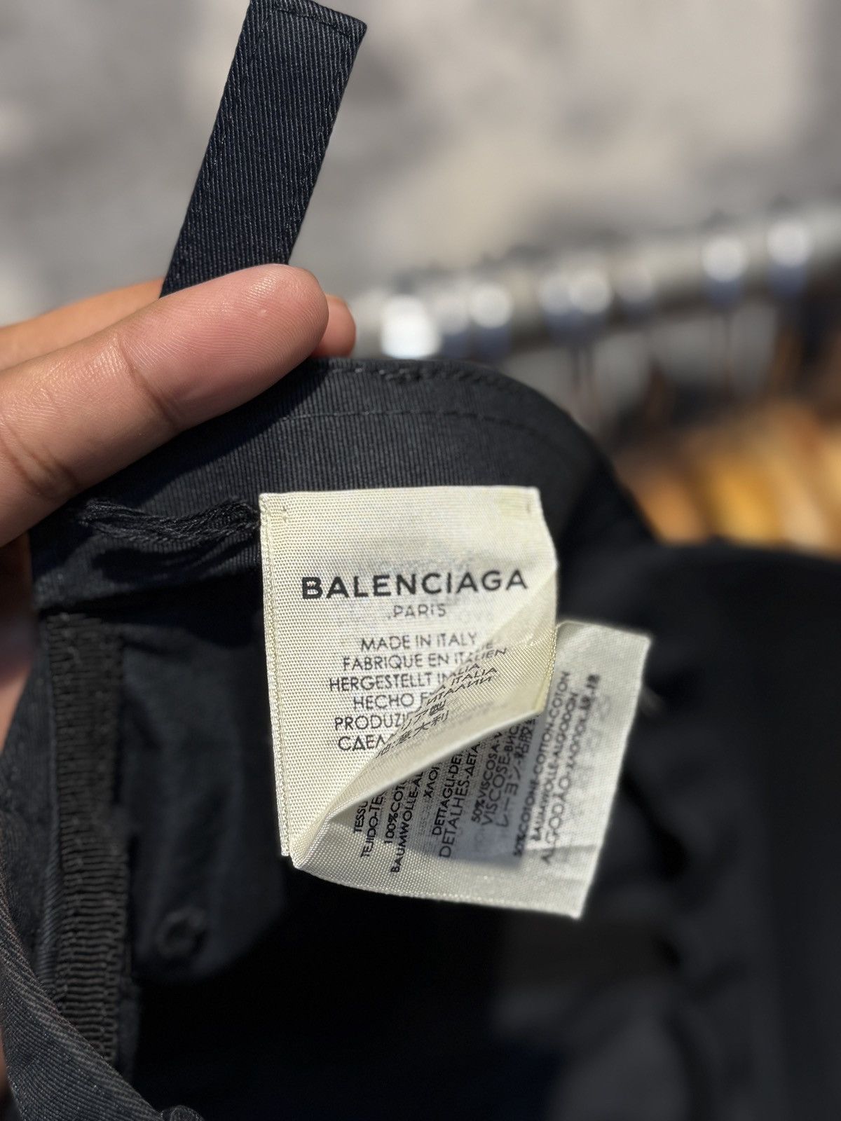 Balenciaga Balenciaga embroidered baseball cap Size ONE SIZE - 4 Thumbnail