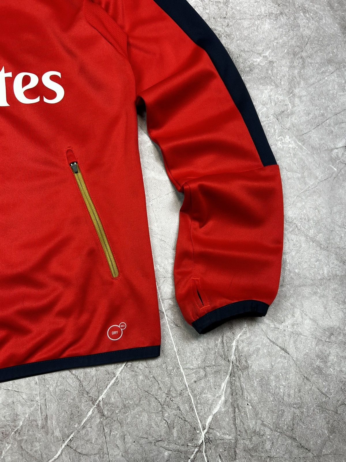 Puma Arsenal Long Sleeve 1/4 Zip Shirt Soccer Jersey Size US M / EU 48-50 / 2 - 4 Thumbnail