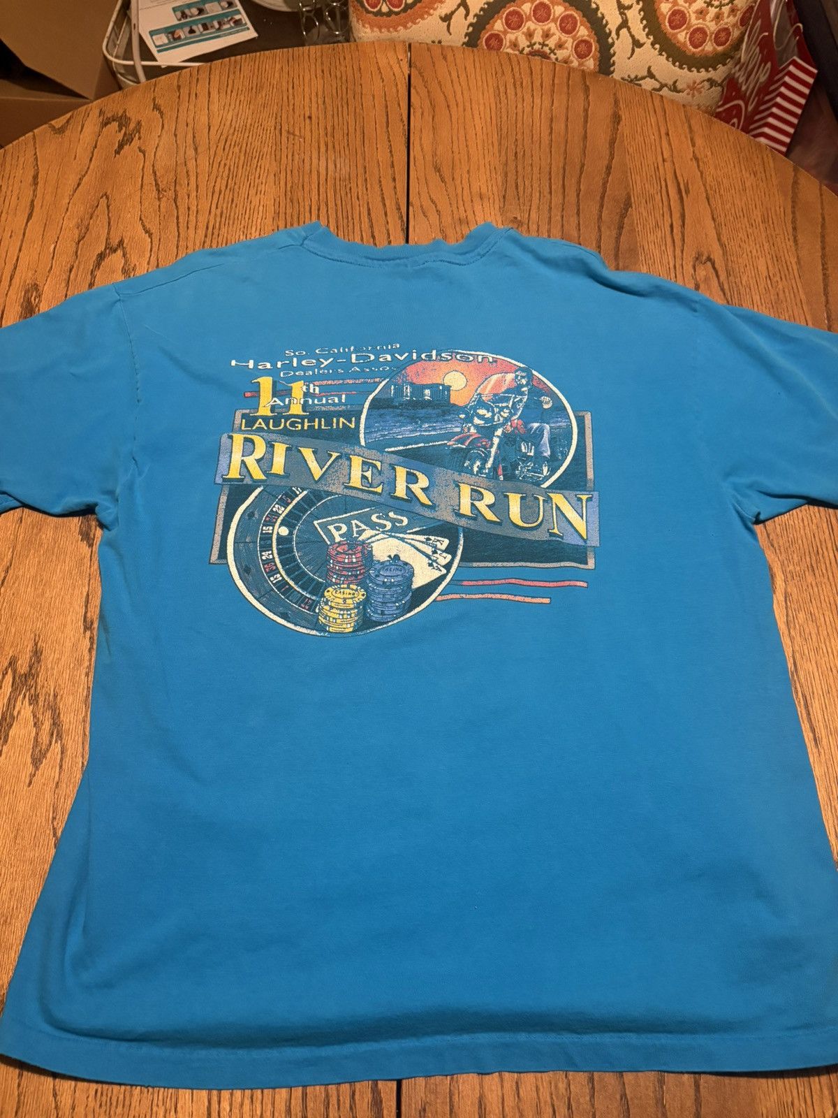 Harley Davidson Vintage 1993 Harley Davidson Tee XL Size US XL / EU 56 / 4 - 4 Thumbnail