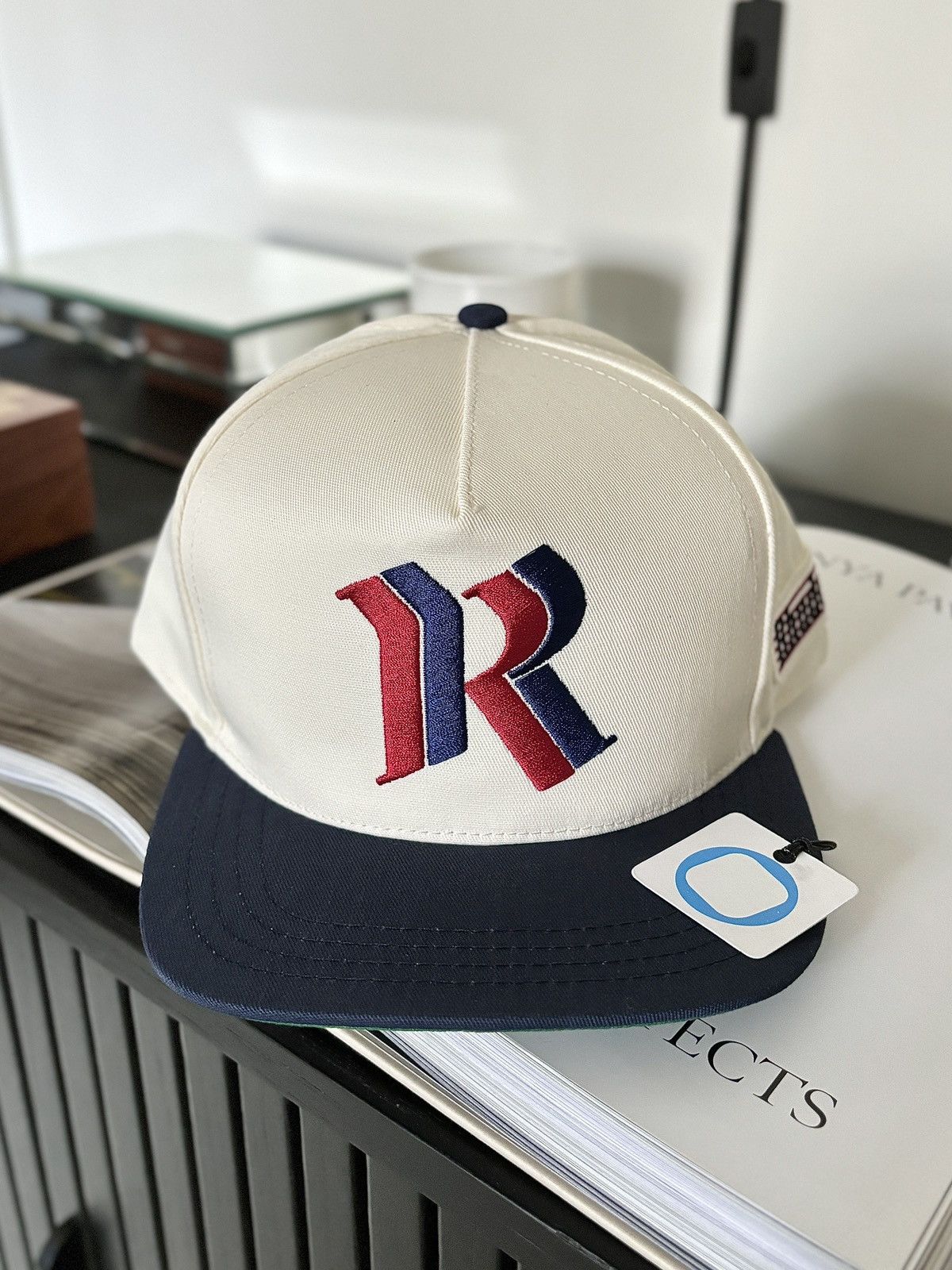 Rhude RHUDE DOUBLE R HAT Size ONE SIZE - 7 Thumbnail
