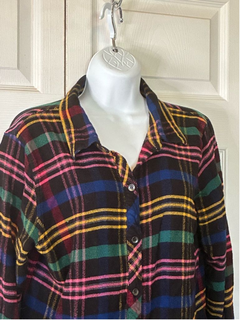 Other christopher & Banks Flanel Shirt Size L / US 10 / IT 46 - 1 Thumbnail