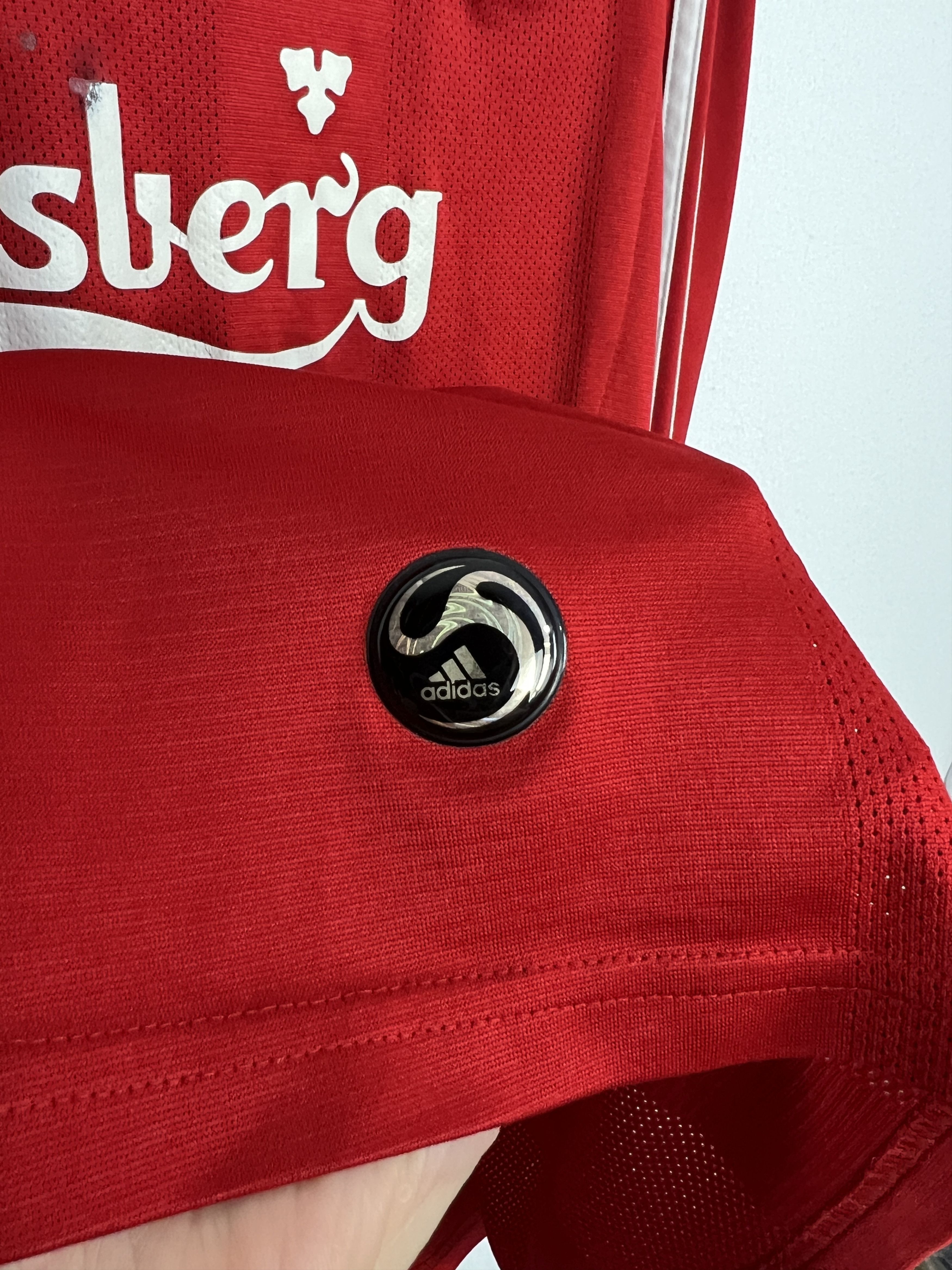 Adidas Liverpool football shirt Soccer Long Sleeve Jersey Trikot Size US M / EU 48-50 / 2 - 6 Thumbnail