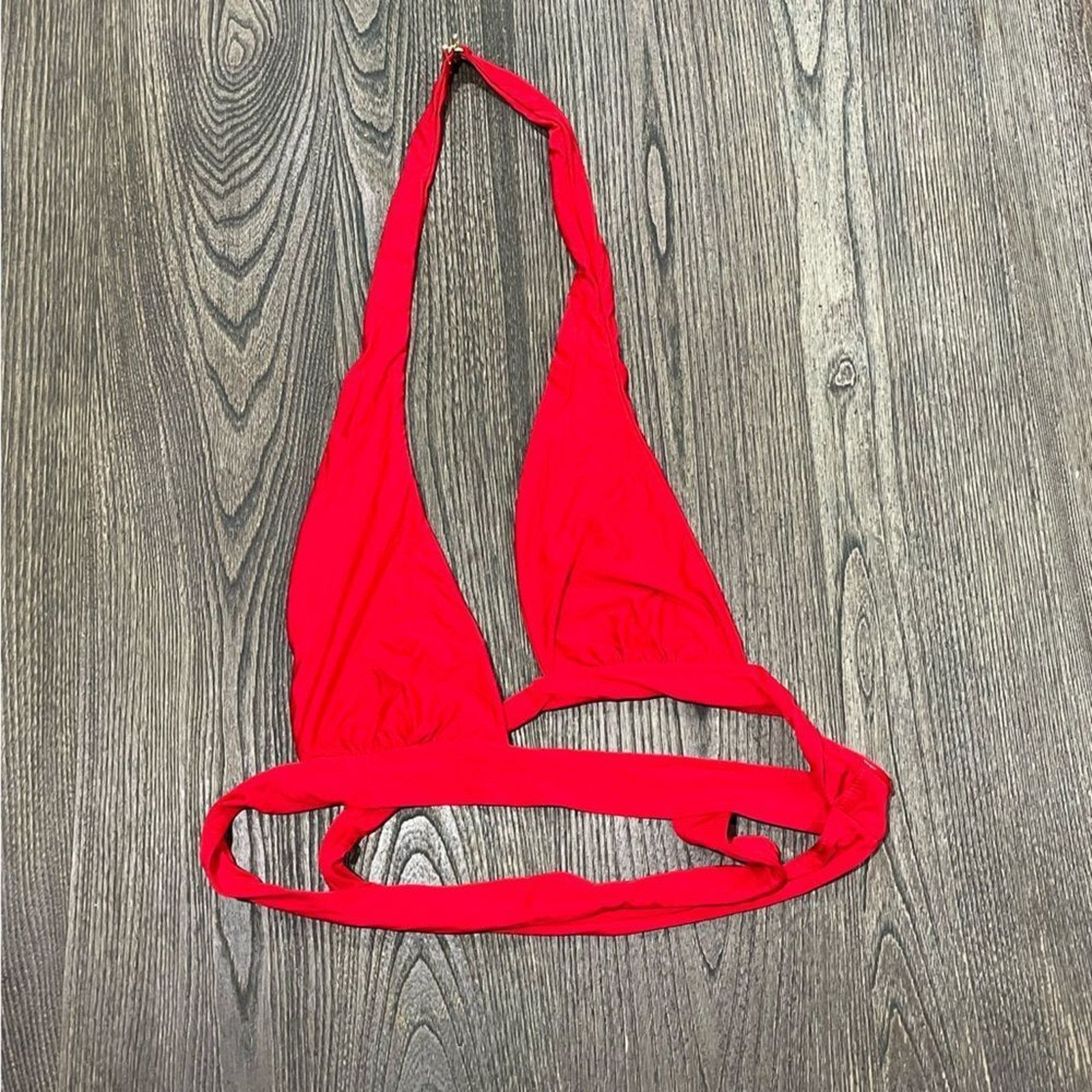 Other NWOT MHB Monica Hansen Beachwear Strappy Bikini Top Size L Size ONE SIZE - 6 Thumbnail