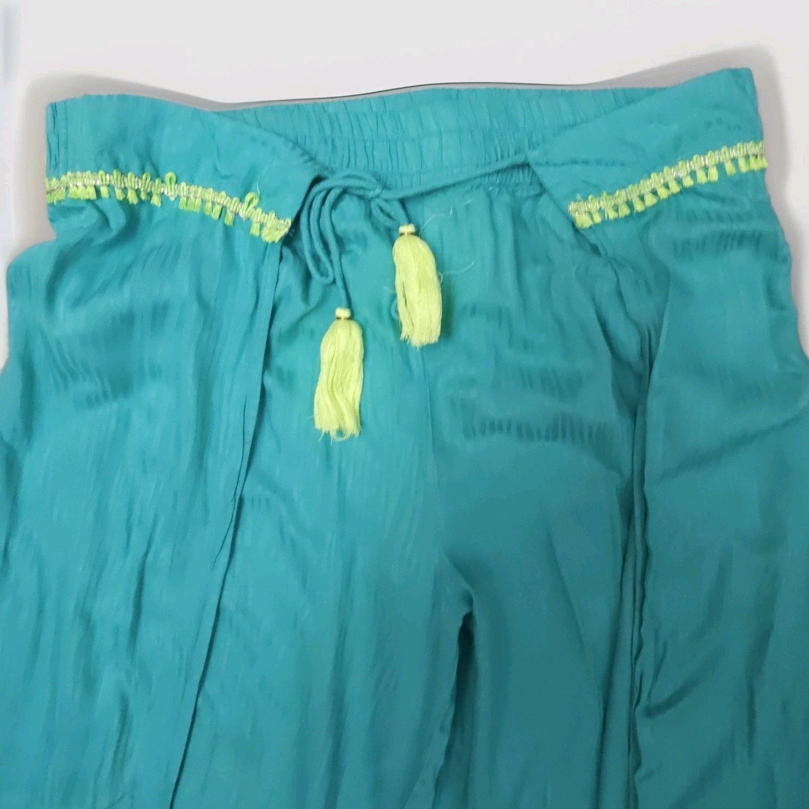 Trina Turk Trina Turk Fleury Wide Leg Swim Pants Cover-Up Women’s L Size ONE SIZE - 4 Thumbnail