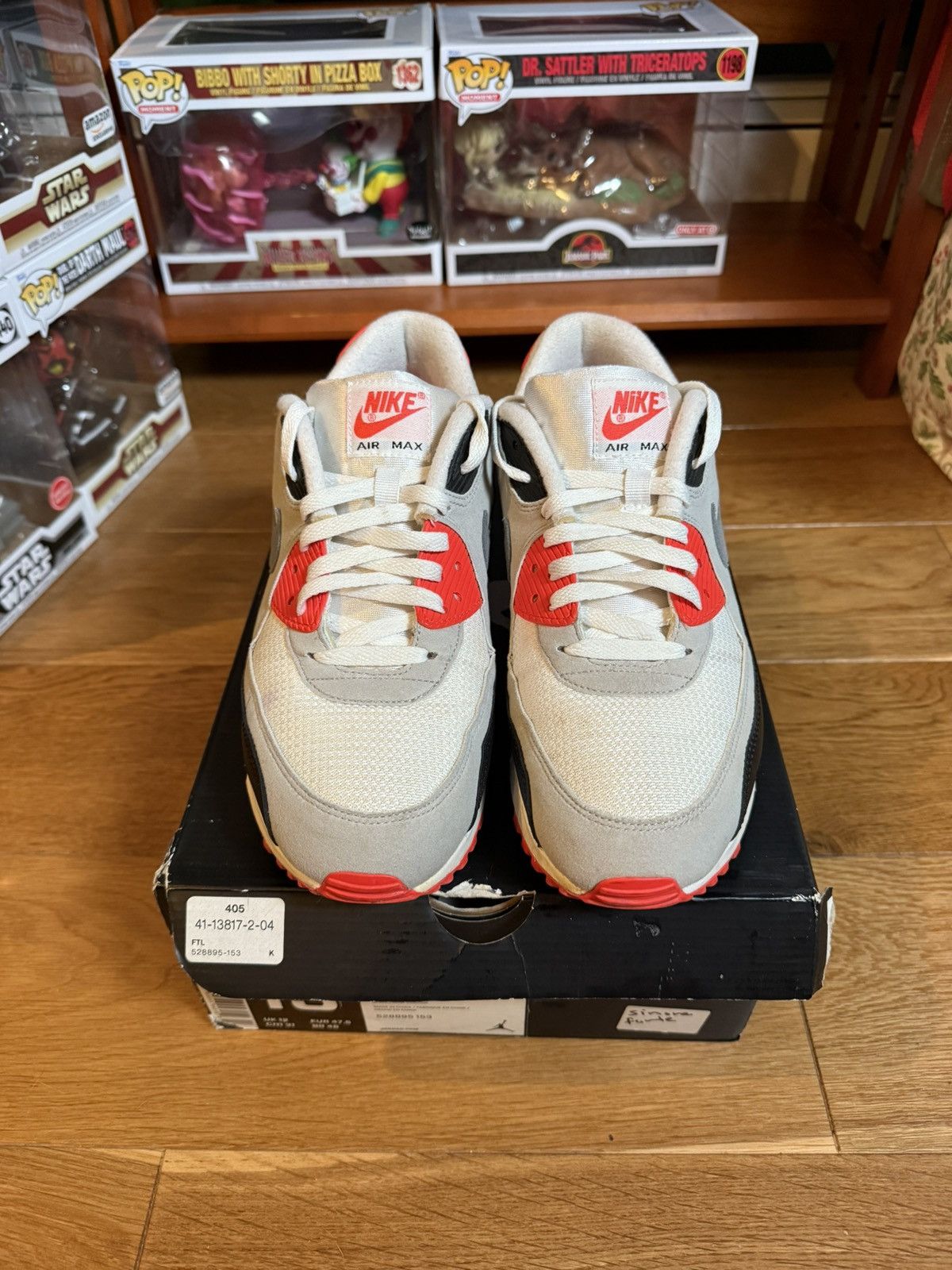 Nike Nike Air Max 90 OG “Infrared” 2015 Size US 10 / EU 43 - 2 Thumbnail