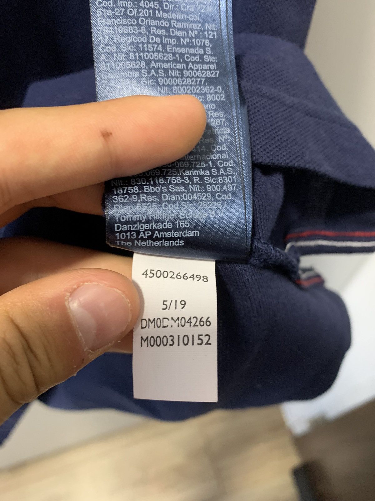 Tommy Hilfiger T-shirt Polo Tommy Hilfiger man Size US L / EU 52-54 / 3 - 6 Thumbnail