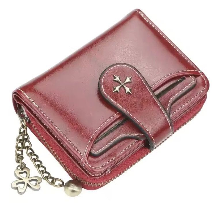 Japanese Brand PU Leather Cross Purse / Wallet Size ONE SIZE - 7 Thumbnail