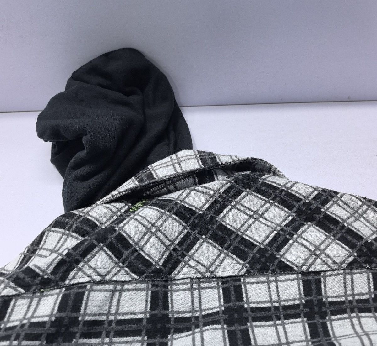 Off-White Off-White Plaid Check Pattern Layered Shirt Jacket Size US S / EU 44-46 / 1 - 6 Thumbnail