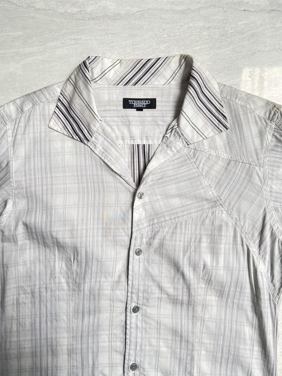 Japanese Brand × Tornado Mart TORNADO MART Plaid Shirt Size US S / EU 44-46 / 1 - 8 Thumbnail