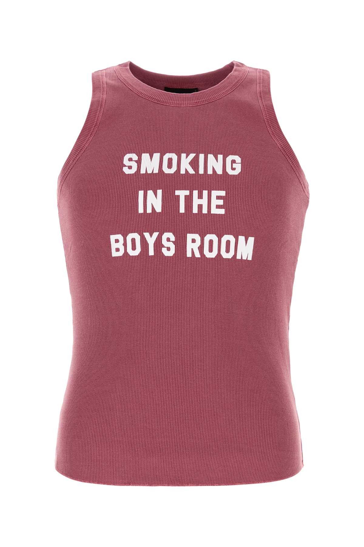 Dsquared2 Dark Pink Cotton Tank Top Size US S / EU 44-46 / 1 - 1 Thumbnail