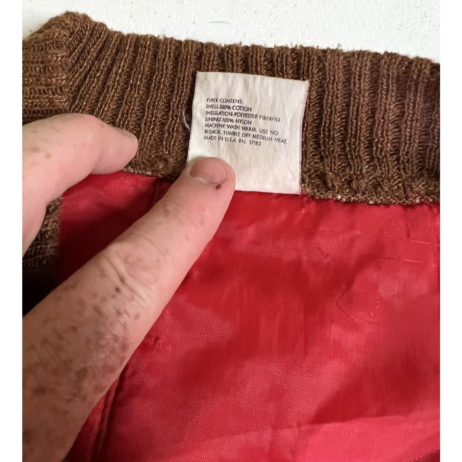 Walls VINTAGE Walls Zero Zone Vest Insulated Brown Mens Vest 2XL MADE IN USA Size US XXL / EU 58 / 5 - 7 Thumbnail