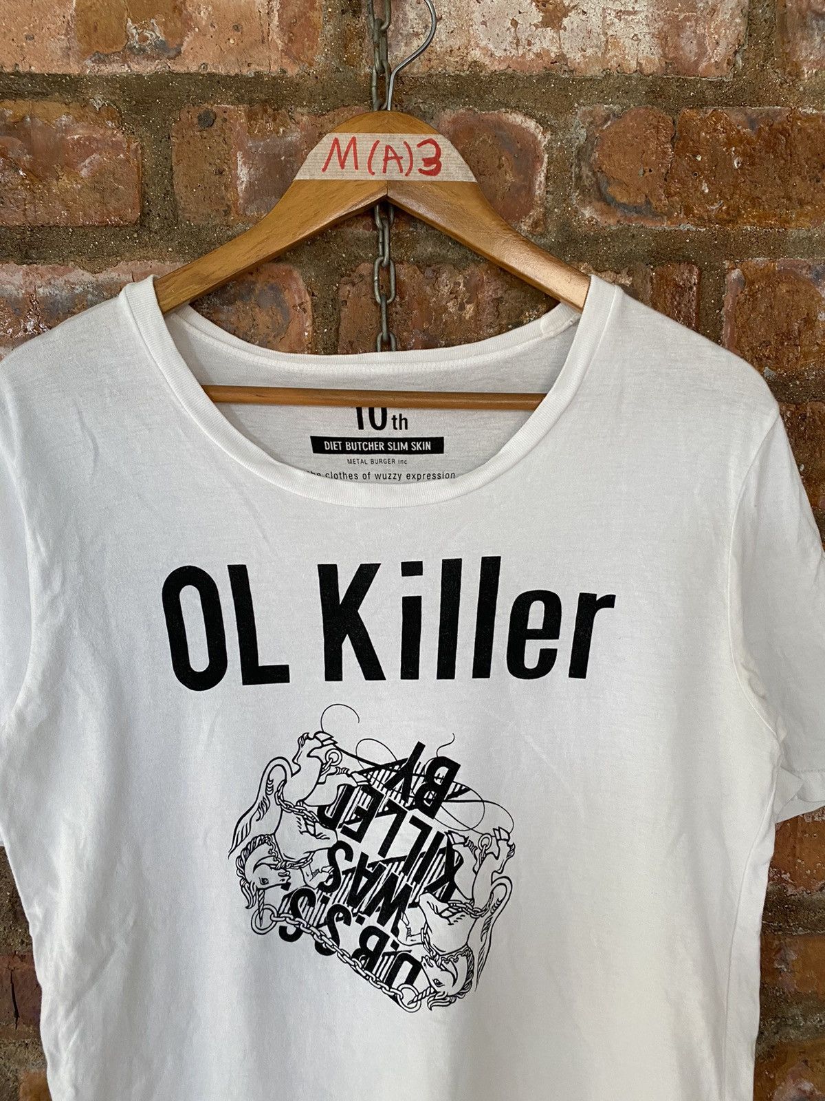 Diet Butcher Slim Skin × Japanese Brand × Lad Musician 2000s the OL Killer Size US M / EU 48-50 / 2 - 3 Thumbnail