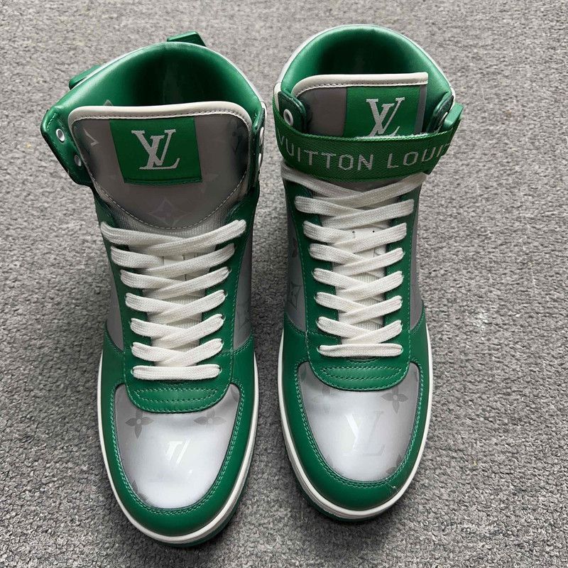 Louis Vuitton Louis Vuitton Rivoli High-Top Fashion Sneakers 0079 Size US 7.5 / EU 40-41 - 2 Thumbnail