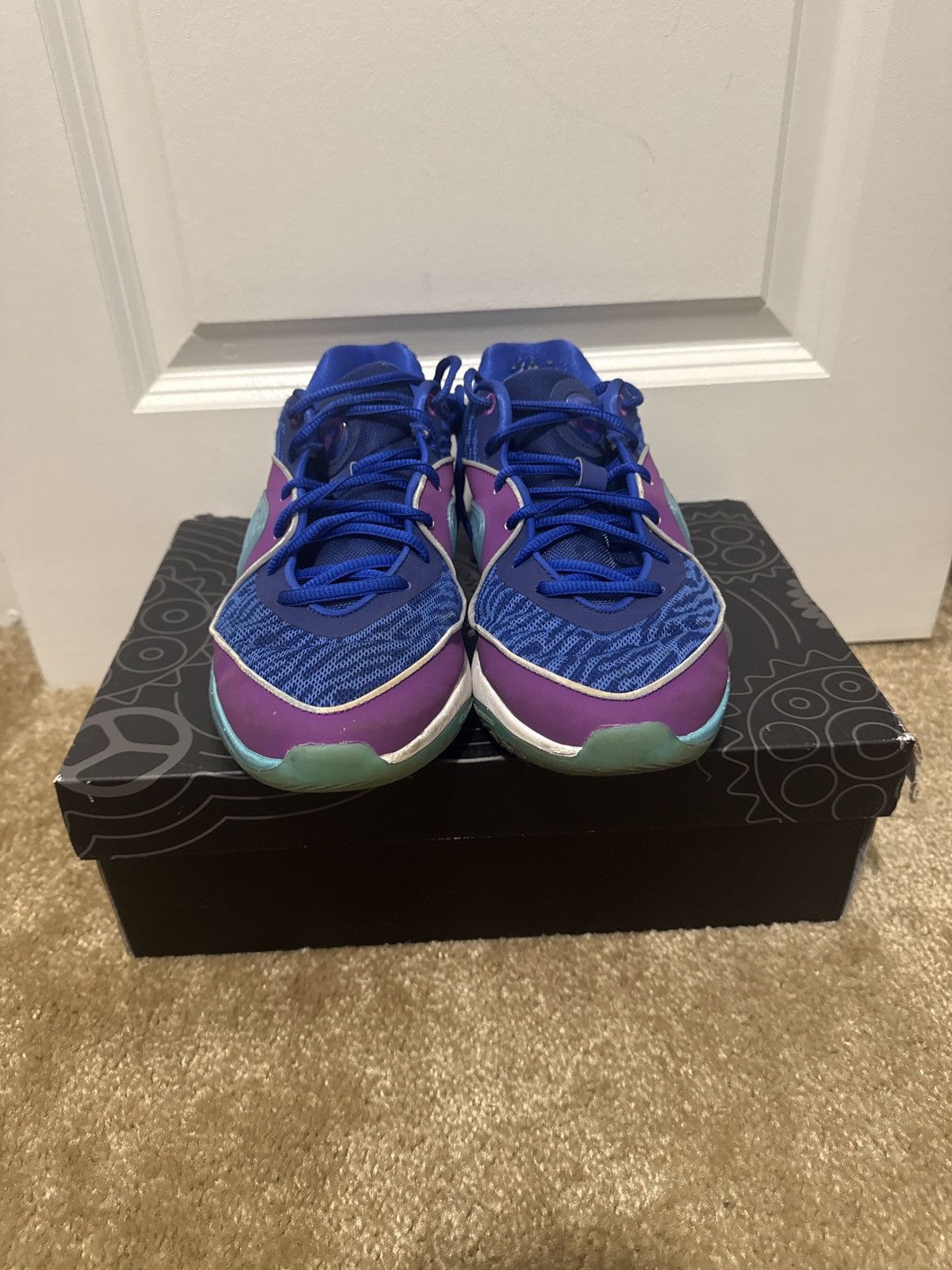 Nike NIKE KD 16 DEEP ROYAL /VIVID PURPLE Size US 8 / EU 41 - 3 Thumbnail
