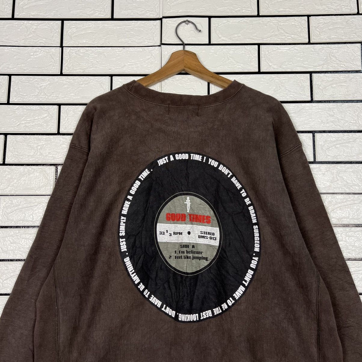 Japanese Brand DIMENSION GOOD TIMES Classic Dance Sweatshirt #4174-C191 Size US XL / EU 56 / 4 - 14 Thumbnail
