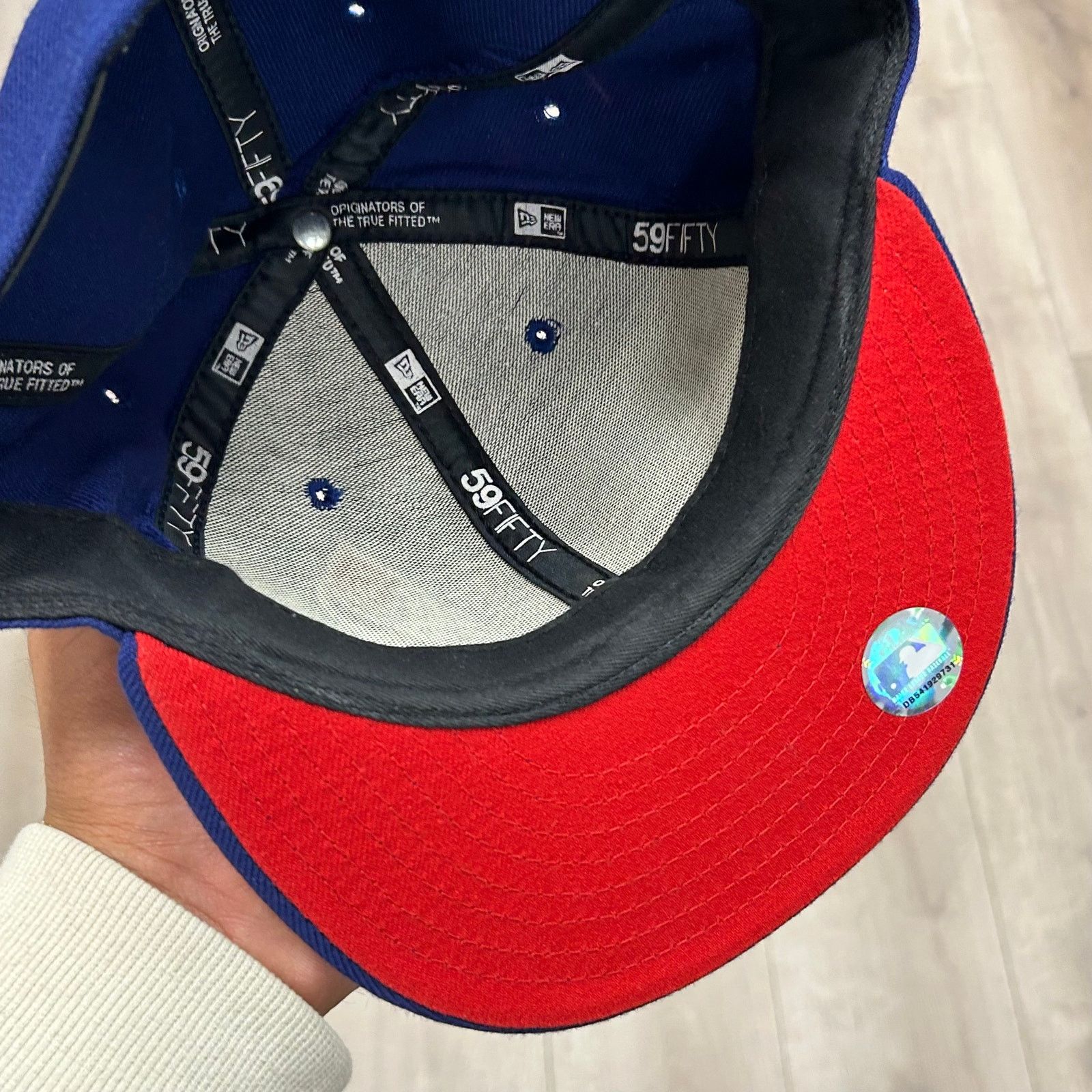 New Era New Era Atlanta Braves Feather Logo fitted cap Hat 7 3/8 Size ONE SIZE - 5 Thumbnail