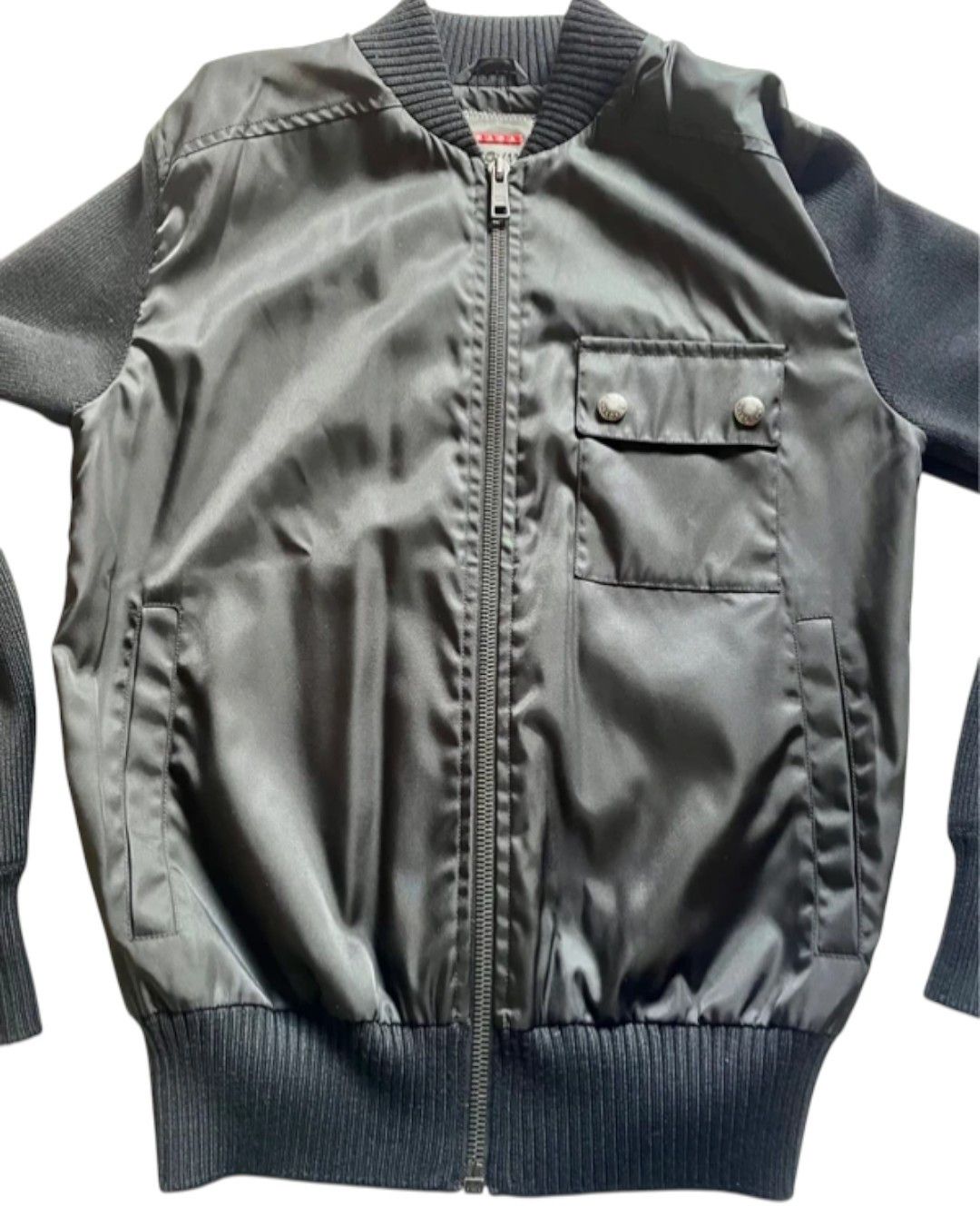 Prada PRADA SPORT TECHNICAL WOOL JACKET Size US M / EU 48-50 / 2 - 3 Thumbnail