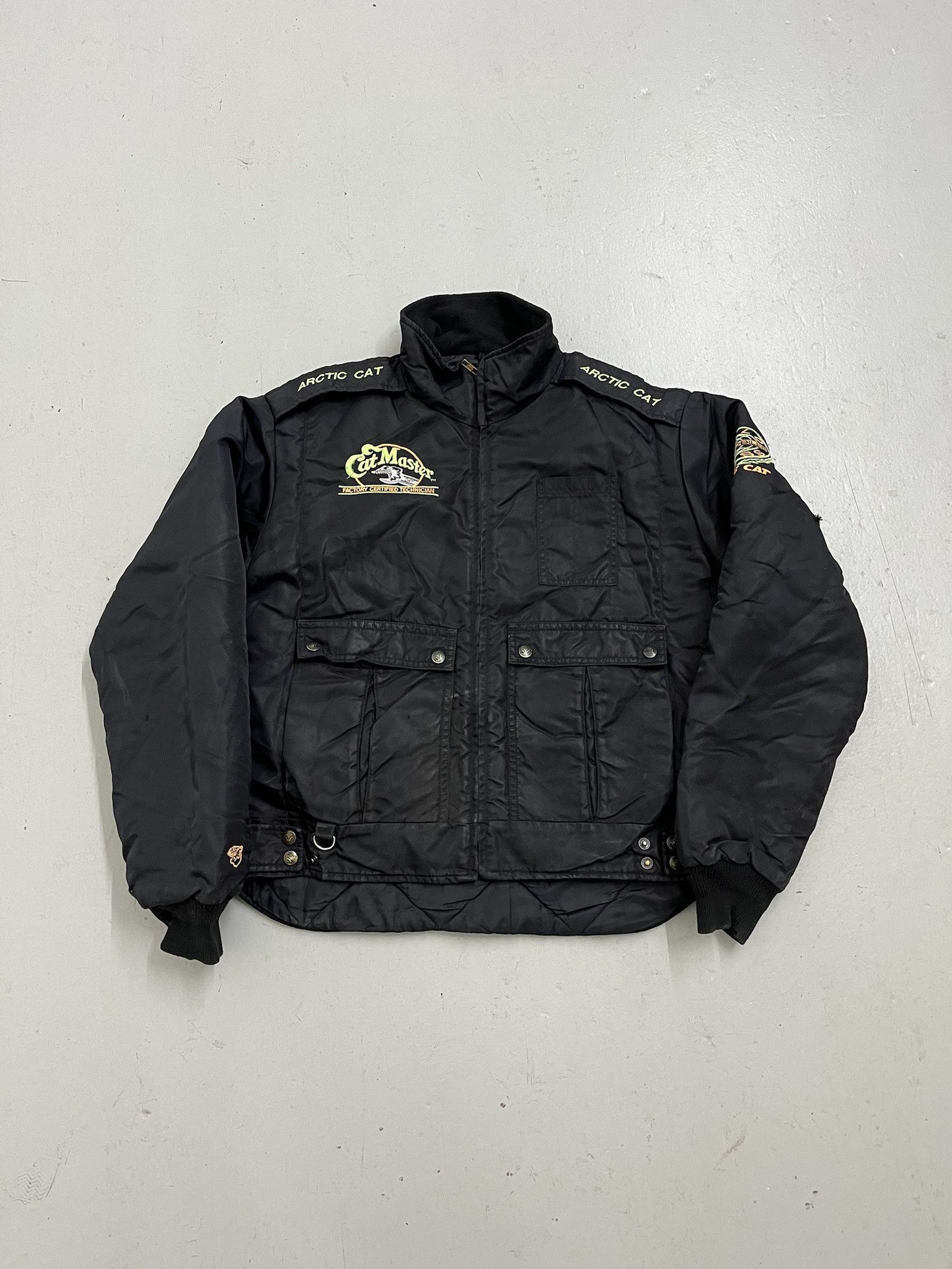 Vintage Vintage 90s Arctic Cat Mster Cat Snow Jacket Size M Size US M / EU 48-50 / 2 - 1 Thumbnail