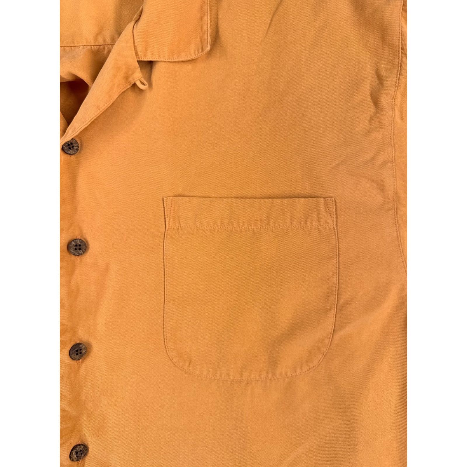 Tommy Bahama Tommy Bahama Shirt Men XL Orange Silk Button-Up Short Sleeve Casual Holiday Flower Pattern Size US XL / EU 56 / 4 - 6 Thumbnail