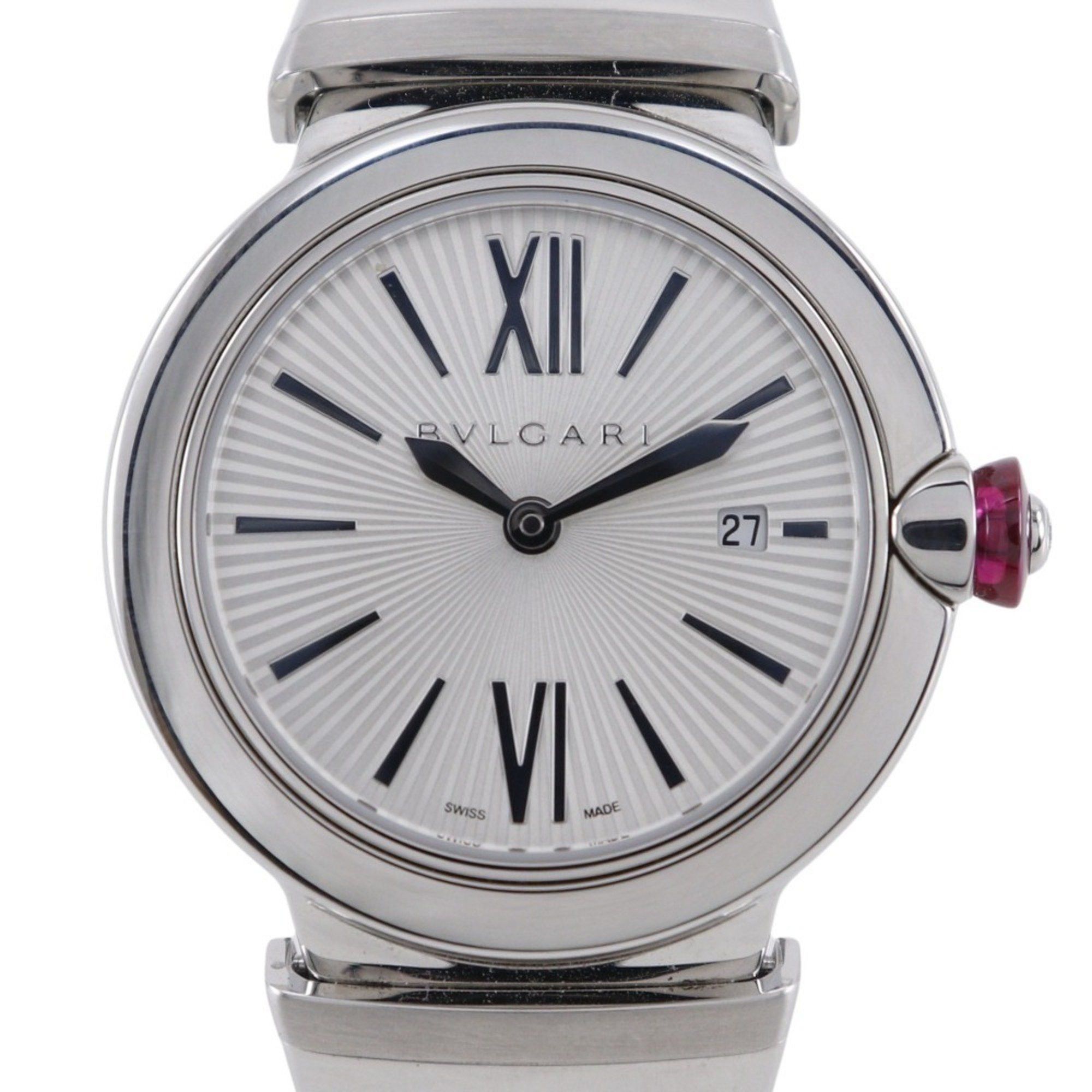 BVLGARI Le Chair Watch LU28S/LU28C6S Stainless Steel Quartz  display picture 2