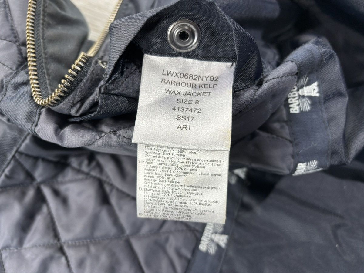 Barbour Womens waxed jacket Barbour Kelp Size 8 Size M / US 6-8 / IT 42-44 - 10 Thumbnail