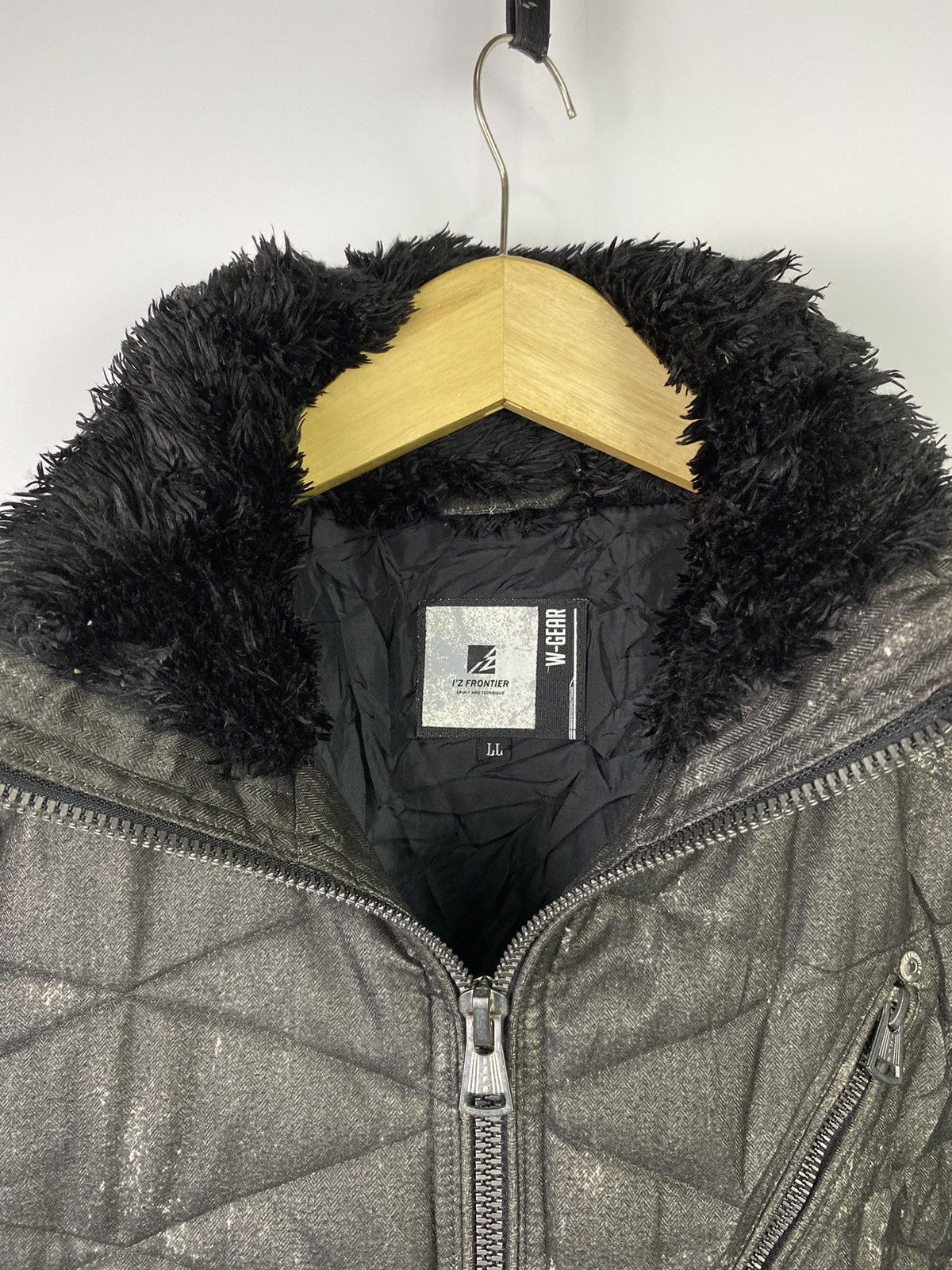 If Six Was Nine × Japanese Brand × Le Grande Bleu (L.G.B.) fur jacket iz frontier lgb style Size US L / EU 52-54 / 3 - 5 Thumbnail