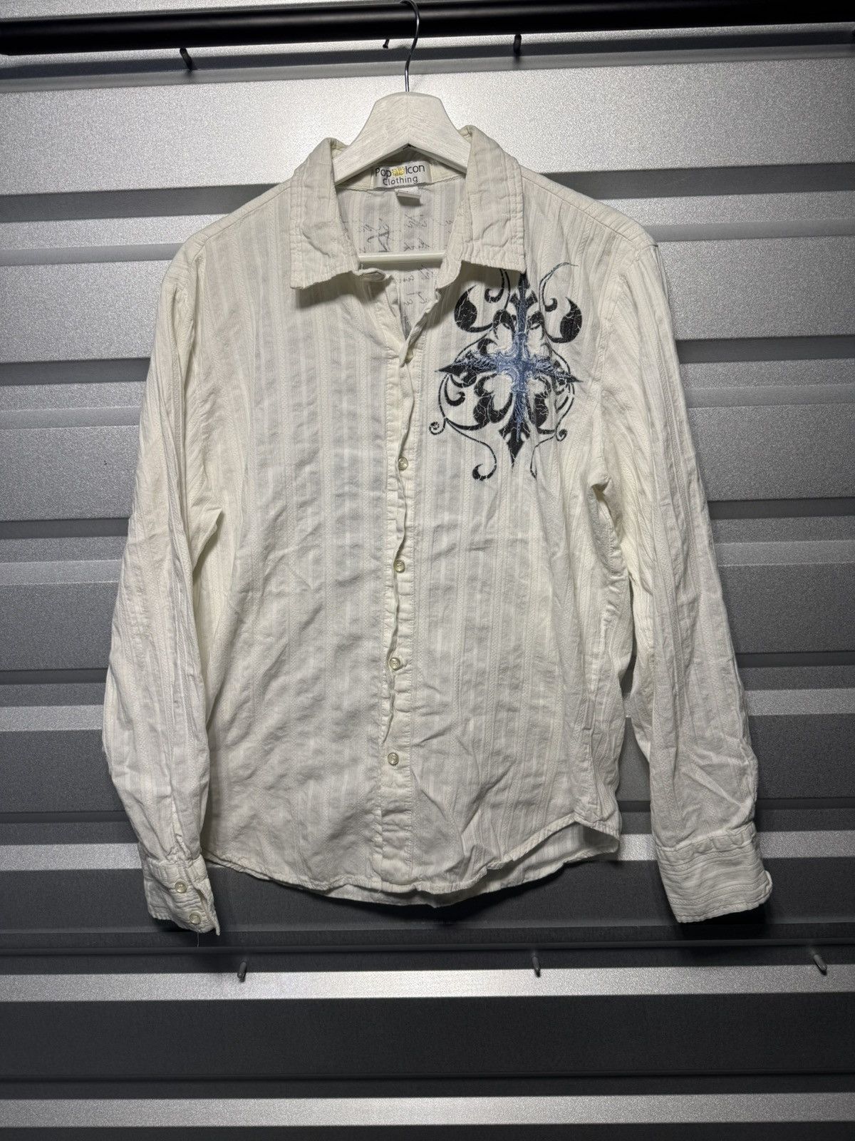 Other Y2K button up shirt Size US L / EU 52-54 / 3 - 2 Thumbnail