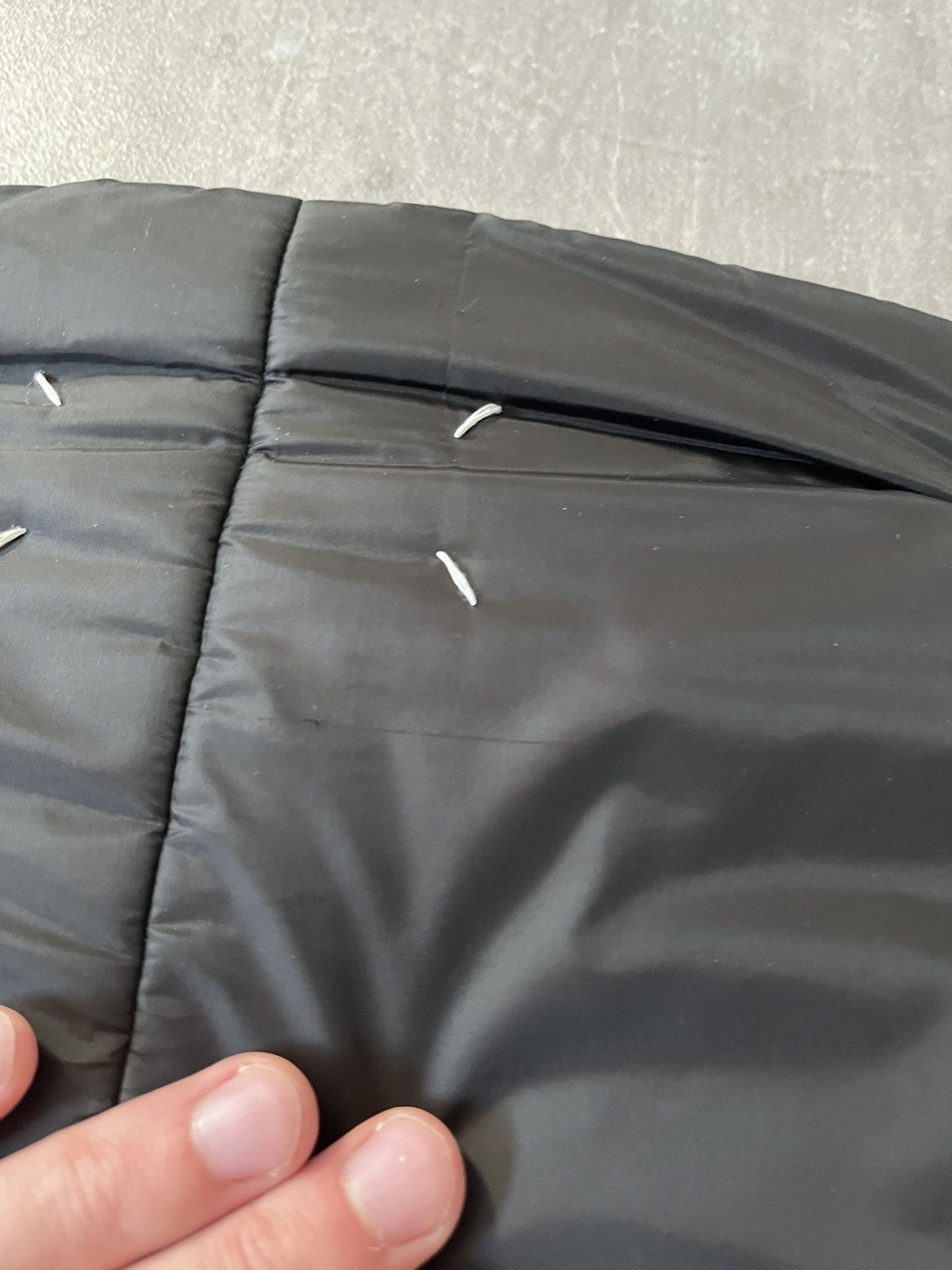 Maison Margiela Maison Margiela F/W 19 Recycled cropped padded jacket black Size US M / EU 48-50 / 2 - 15 Thumbnail