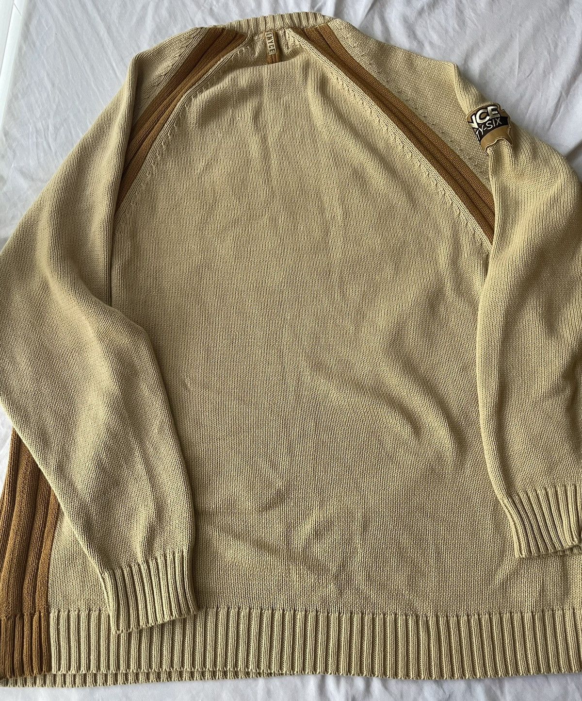 Other Vintage 90s Knit Sweater Enyce Jeans XXXL Embroidered Rare Size US XXL / EU 58 / 5 - 3 Thumbnail