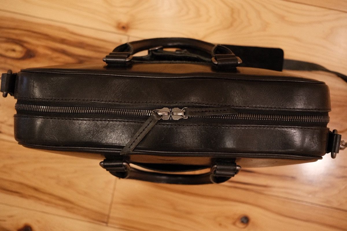 Other Satchel & Page Diplomat Briefcase Black — Italian Leather Size ONE SIZE - 2 Thumbnail