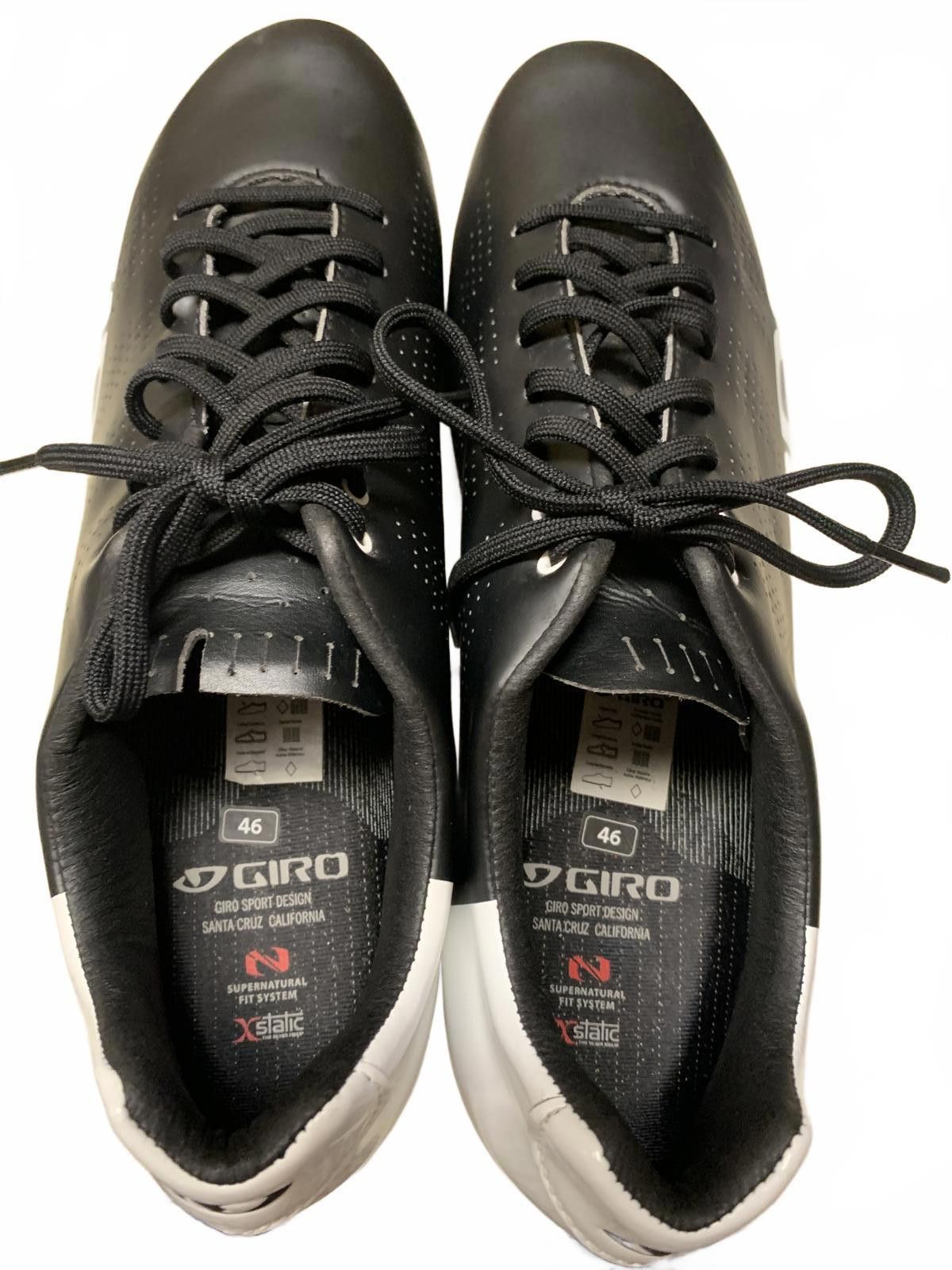Giro Giro Sport Cycling Shoes Men's 12 Black White SPD Size ONE SIZE - 10 Thumbnail