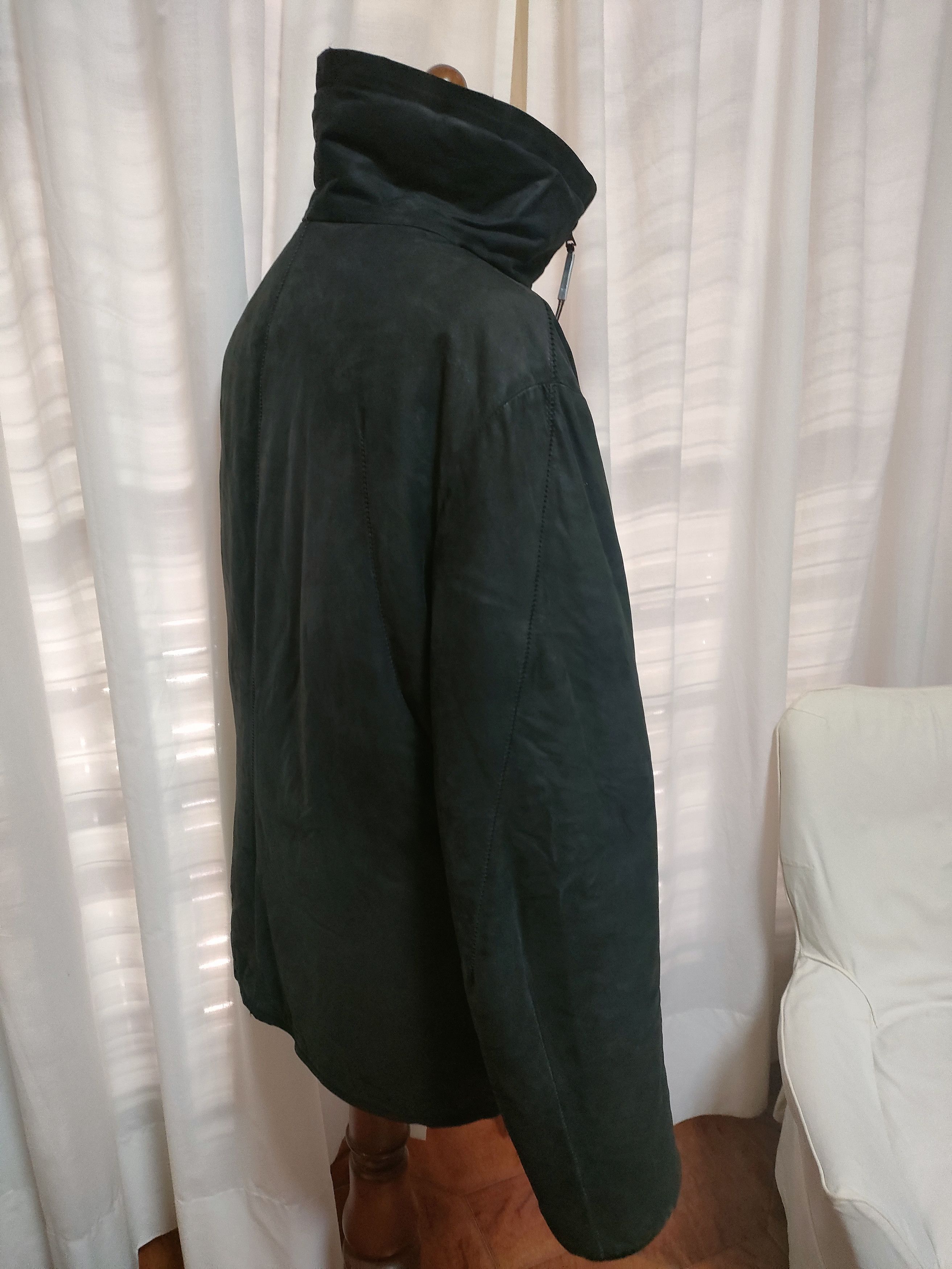 Isaac Sellam Experience Isaac Sellam Experience XXXL black leather goose Jacket Size US XXL / EU 58 / 5 - 2 Thumbnail