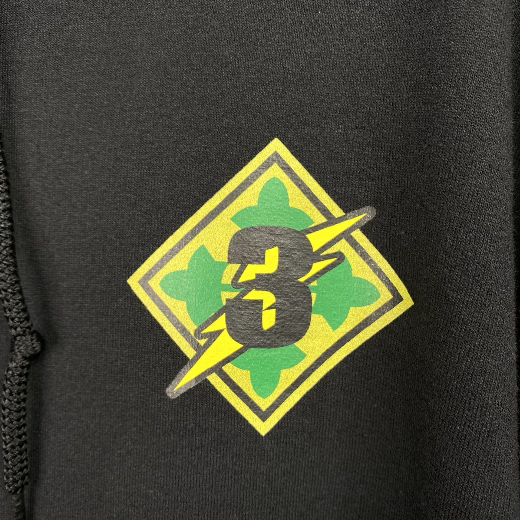 Gildan US Army Hoodie Mens XL Graphic Print Pullover Hooded 4-10 Calvary Comanche Troop Military Black Size US XL / EU 56 / 4 - 2 Thumbnail