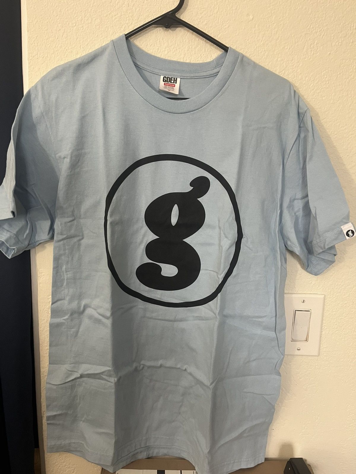 Supreme Supreme Goodenough SS25 End Racism Tee T-shirt Light Blue M Size US M / EU 48-50 / 2 - 1 Thumbnail