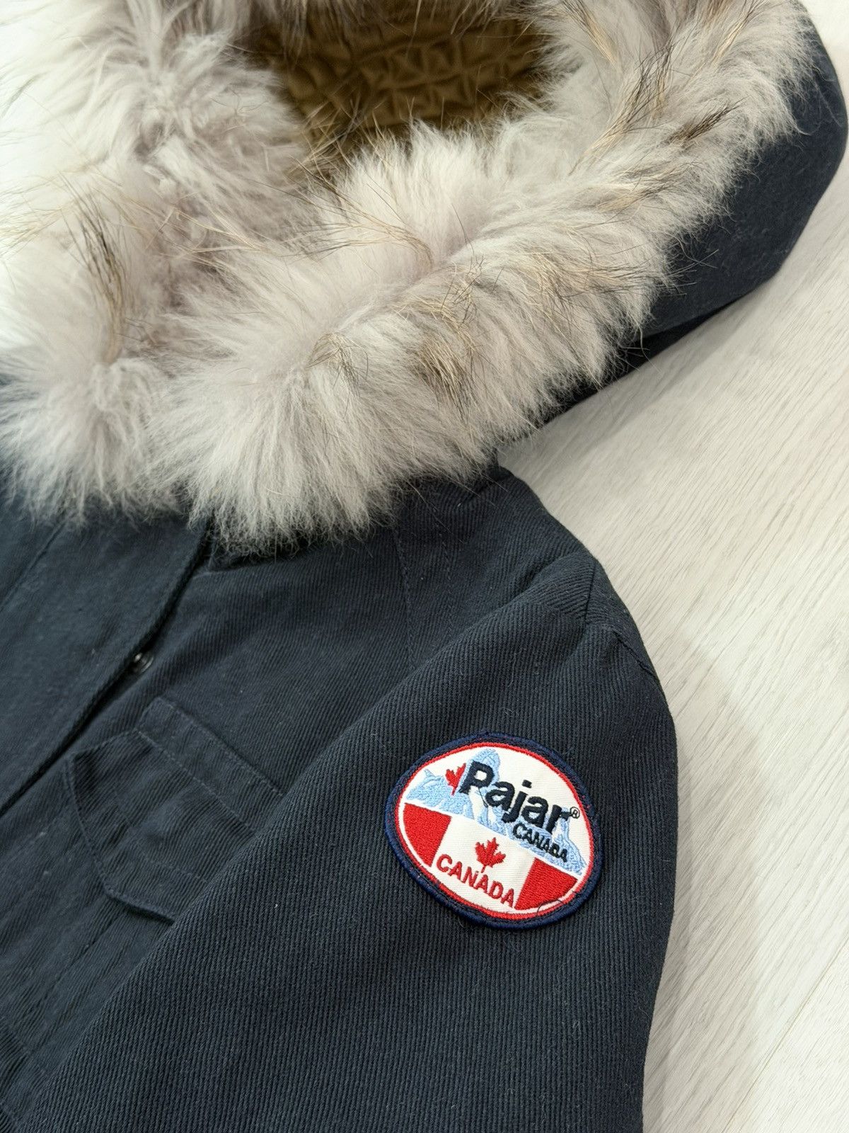 Pajar PAJAR Canada Faux Fur-Trim Hooded Quilted Lined Jacket Coat Size M / US 6-8 / IT 42-44 - 4 Thumbnail